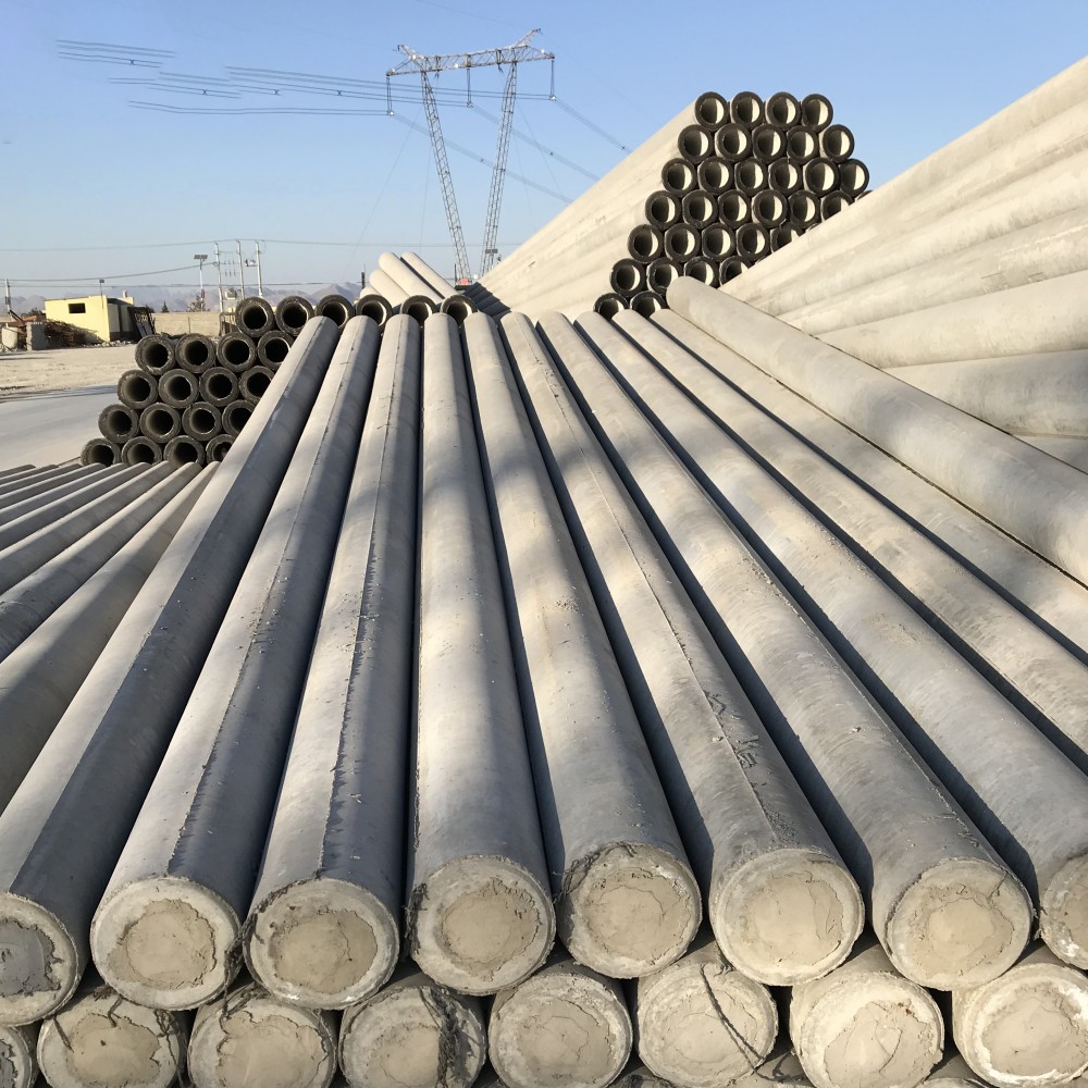 延庆190×18米非预应力水泥电线杆